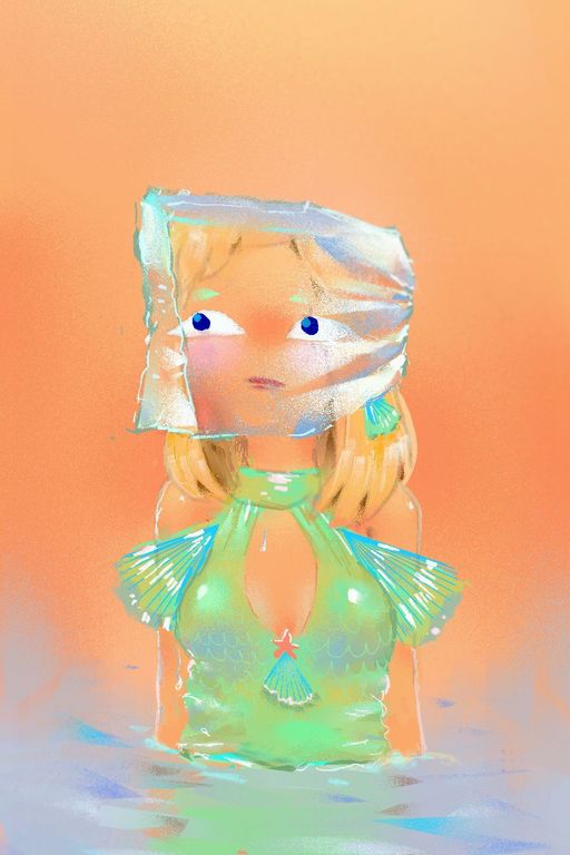 Sirène au Sac plastique